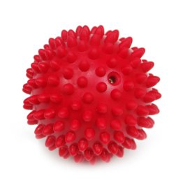 Balones de masaje, PVC, 9cm, Rojo
